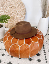 Load image into Gallery viewer, Chocolate Brown Fedora Hat