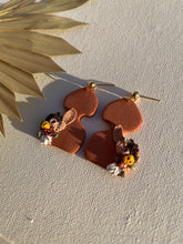 Load image into Gallery viewer, SignedBS - Floral Aged-Terracotta Vase