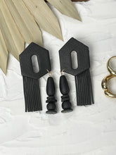 Load image into Gallery viewer, SignedBS- Black Beauty Statement Dangles