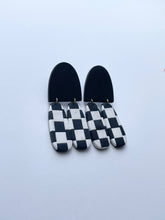 Load image into Gallery viewer, SignedBS- Checkered Dangles