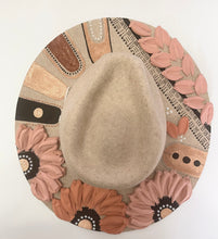 Load image into Gallery viewer, Painted Fedora - Boho Vibe
